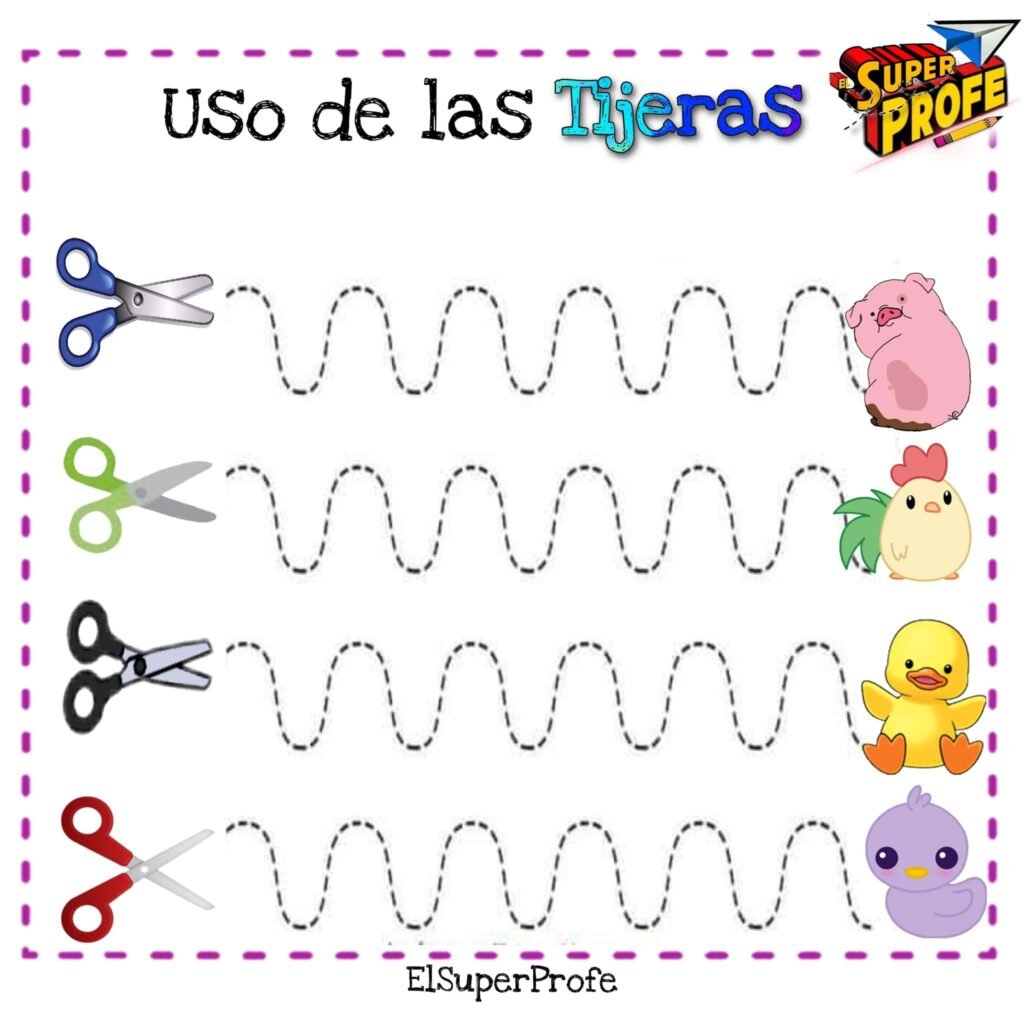 USO DE TIJERAS