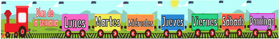 Los días de la semana