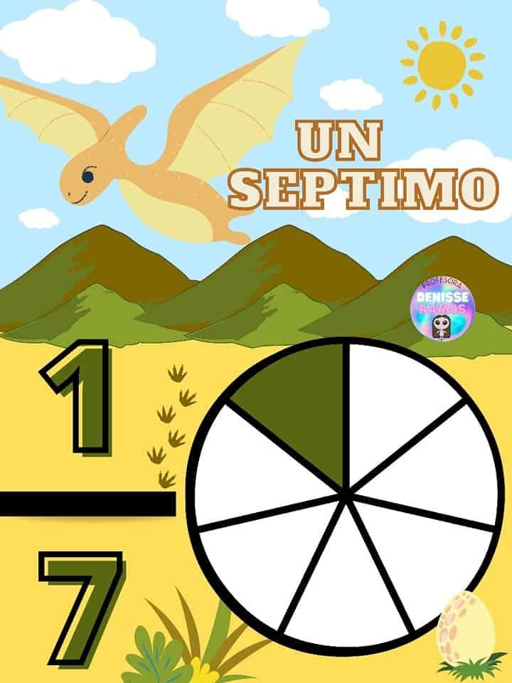 carteles de fracciones
