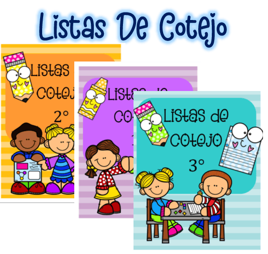 Listas de cotejo preescolar