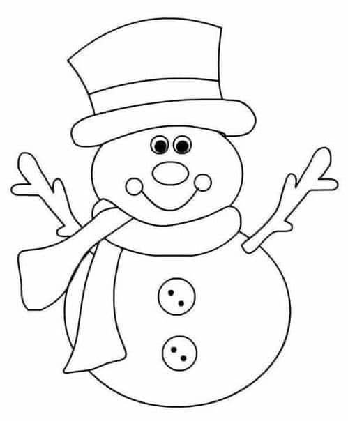 Dibujos de navidad para colorear