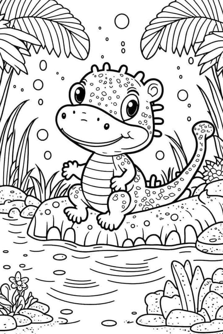 dibujos de dinosaurios para colorear 