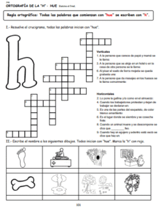 ortografia ejercicios 
