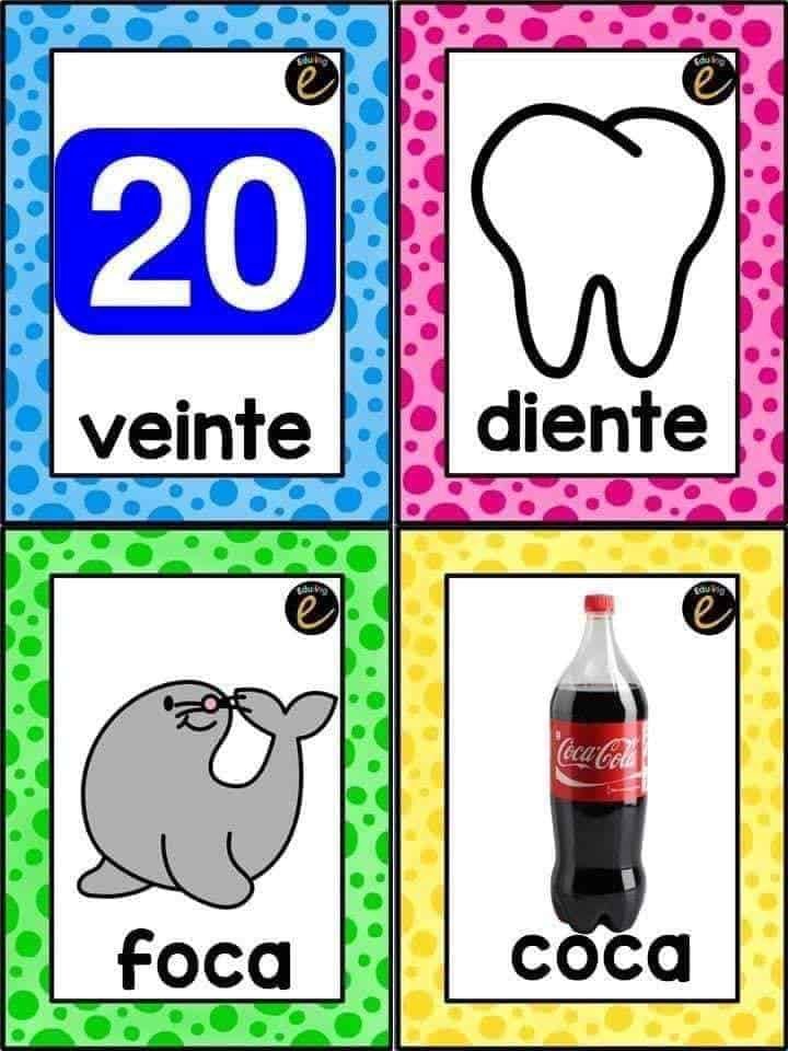 rimas para niños de preescolar