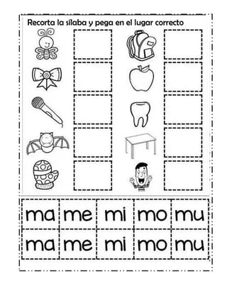 palabras con ma me mimo mu