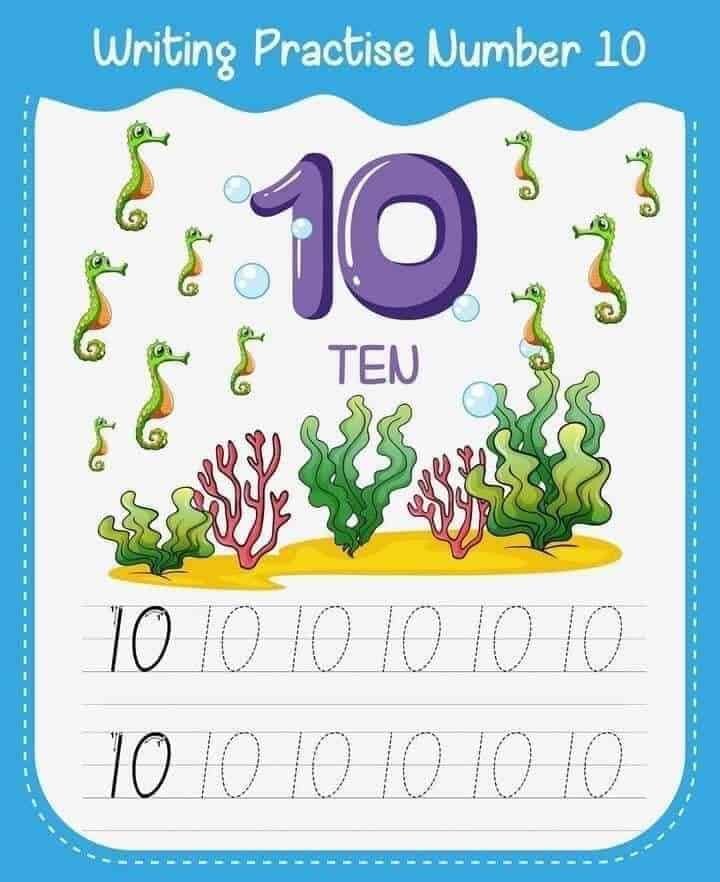 Los números en ingles