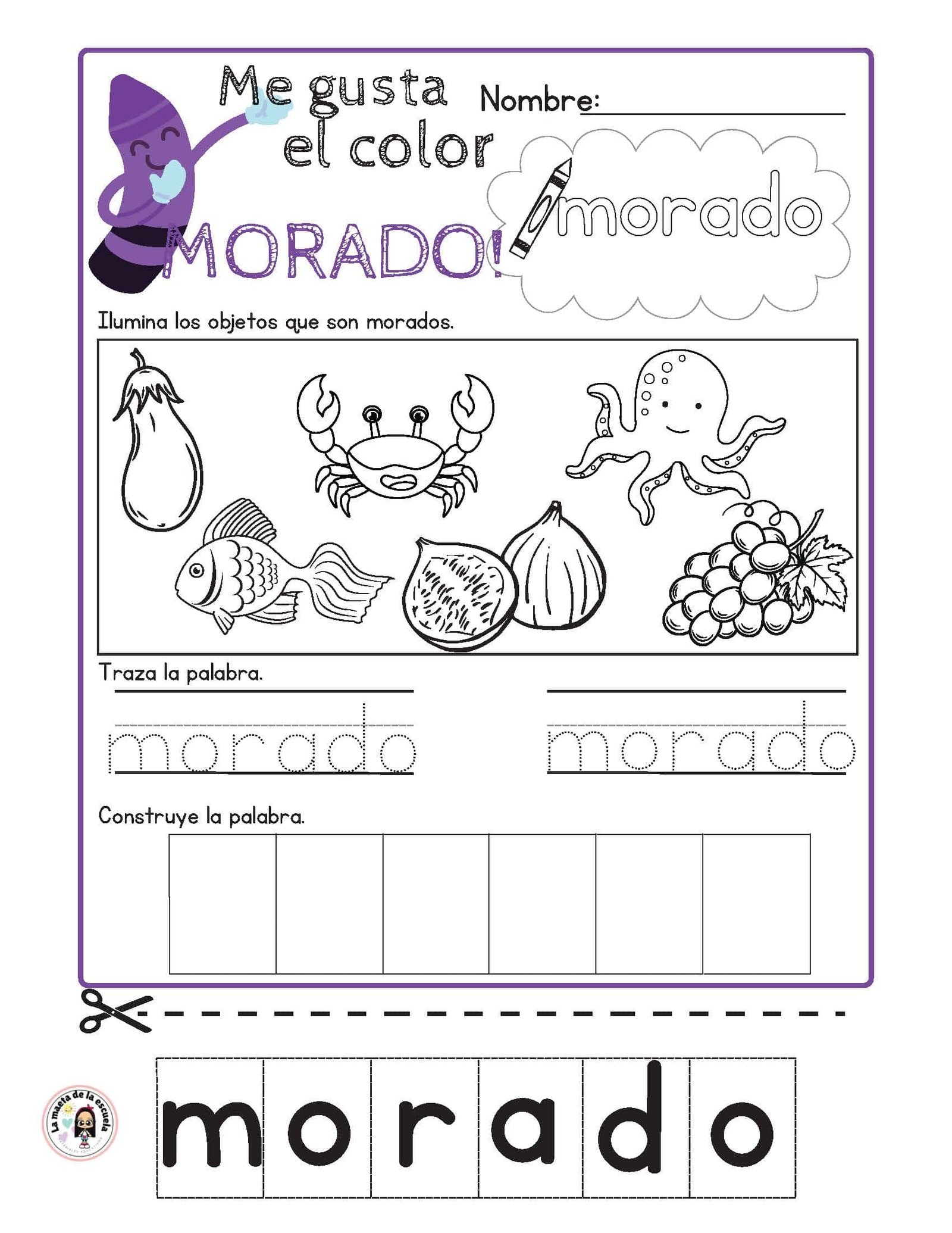 Cuadernillo los colores