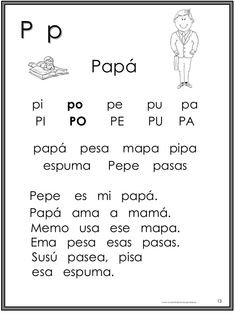 actividades silbas pa pe pi po pu lectura